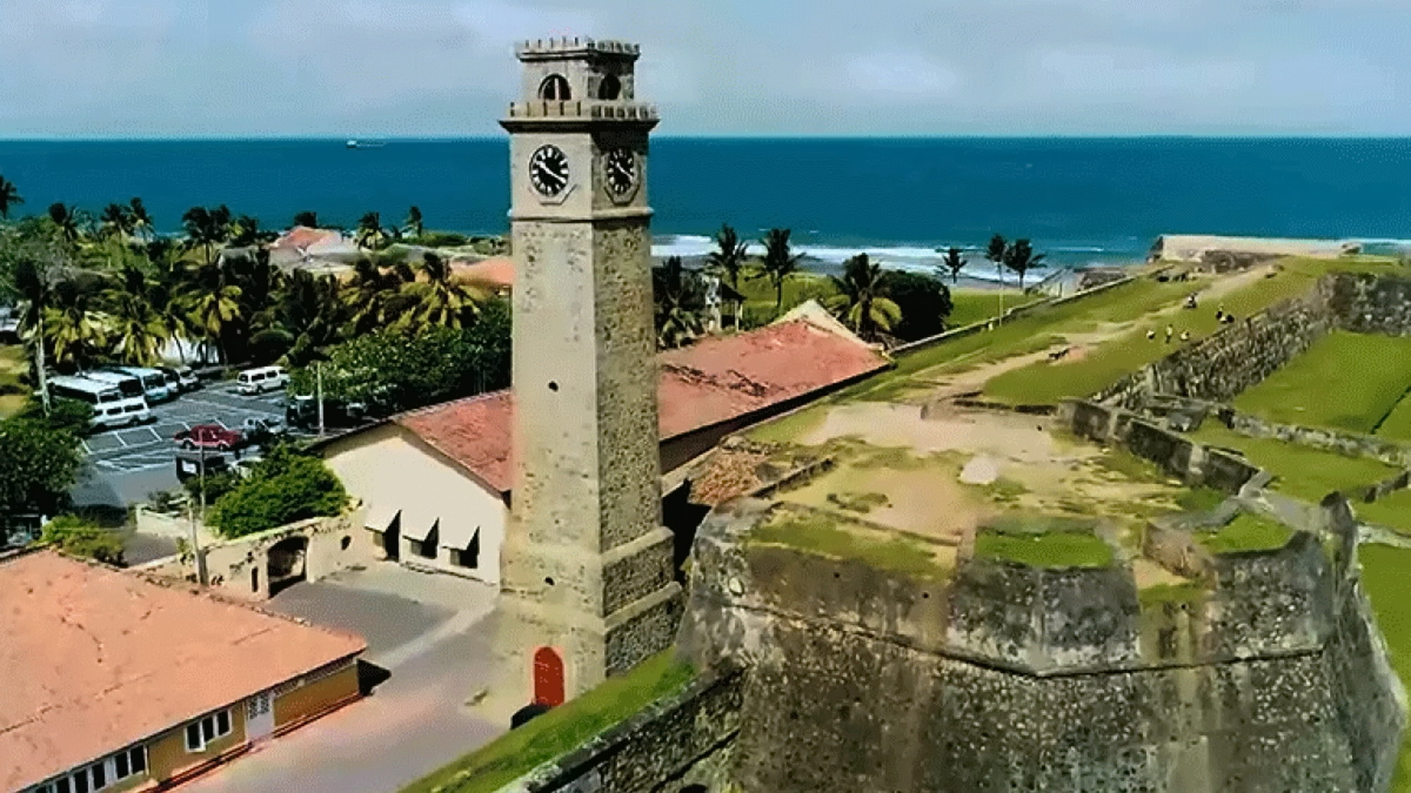 Galle Fort streets Sri Lanka