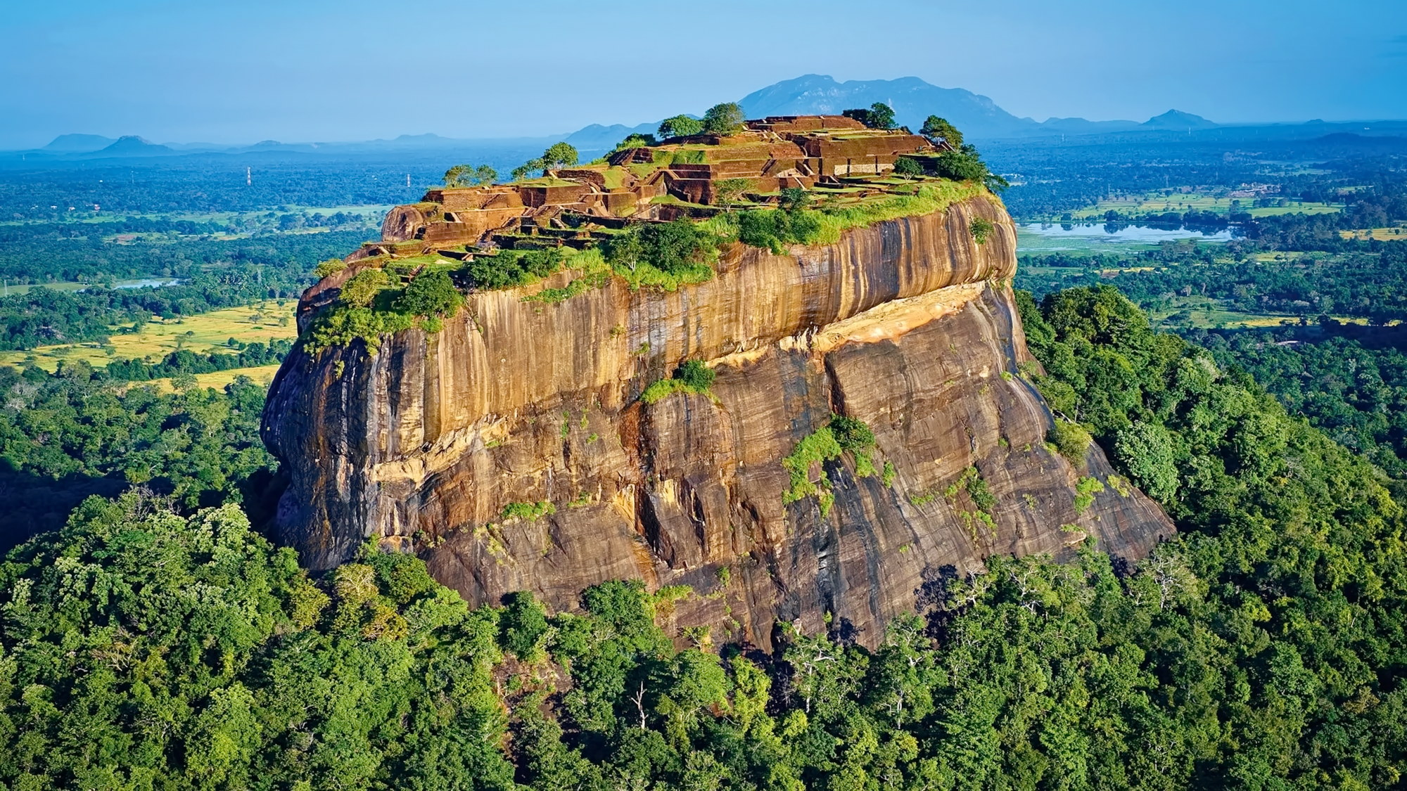 Sigiriya Rock Fortress second view