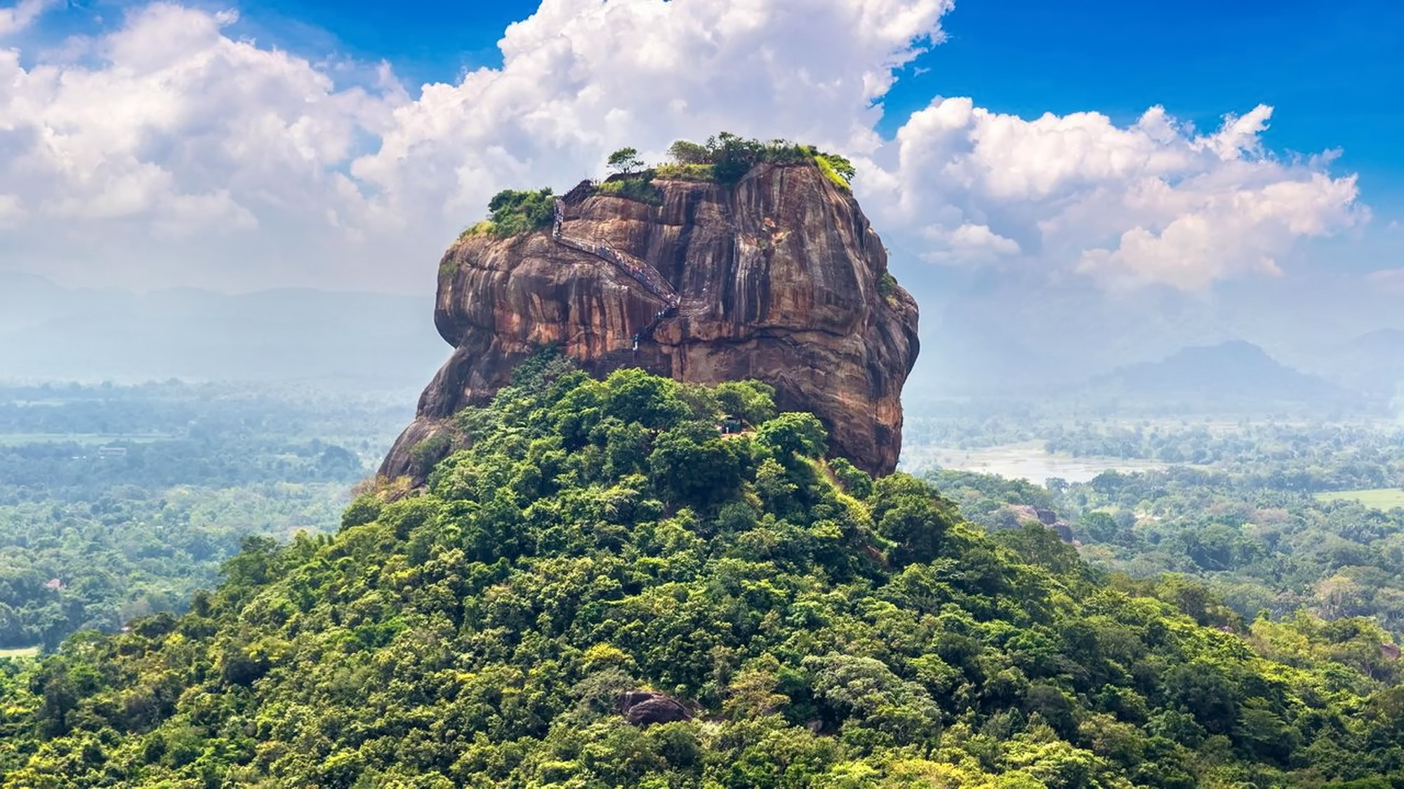 Sigiriya Rock Fortress fourth view
